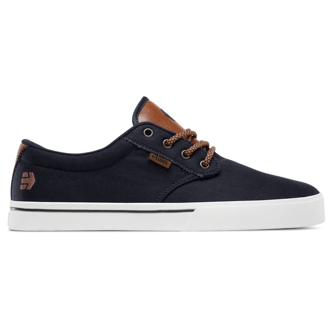 Etnies Jameson 2 Eco Miesten Kengät Valkoinen/Laivastonsininen/Ruskea | 29638UMVA